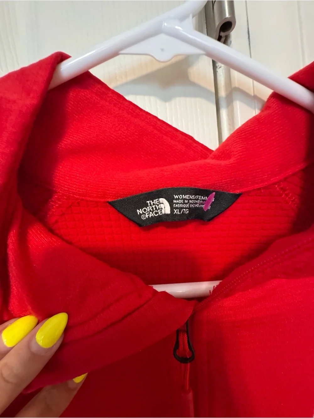 The North Face Red Women's Quarter-Zip Pullover